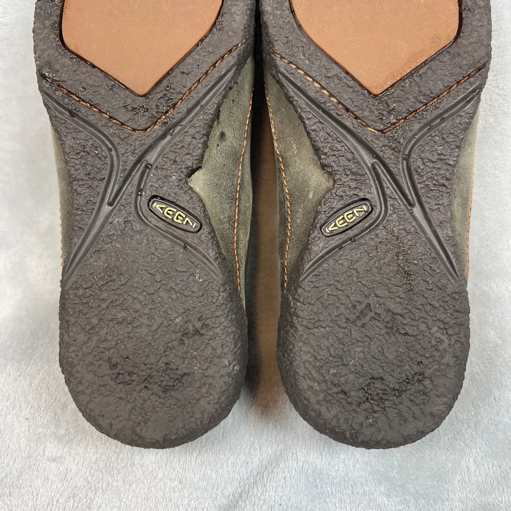 Women's Keen Leather Loafers Slip On Elastic Side US sz 8 - Picture 14 of 14